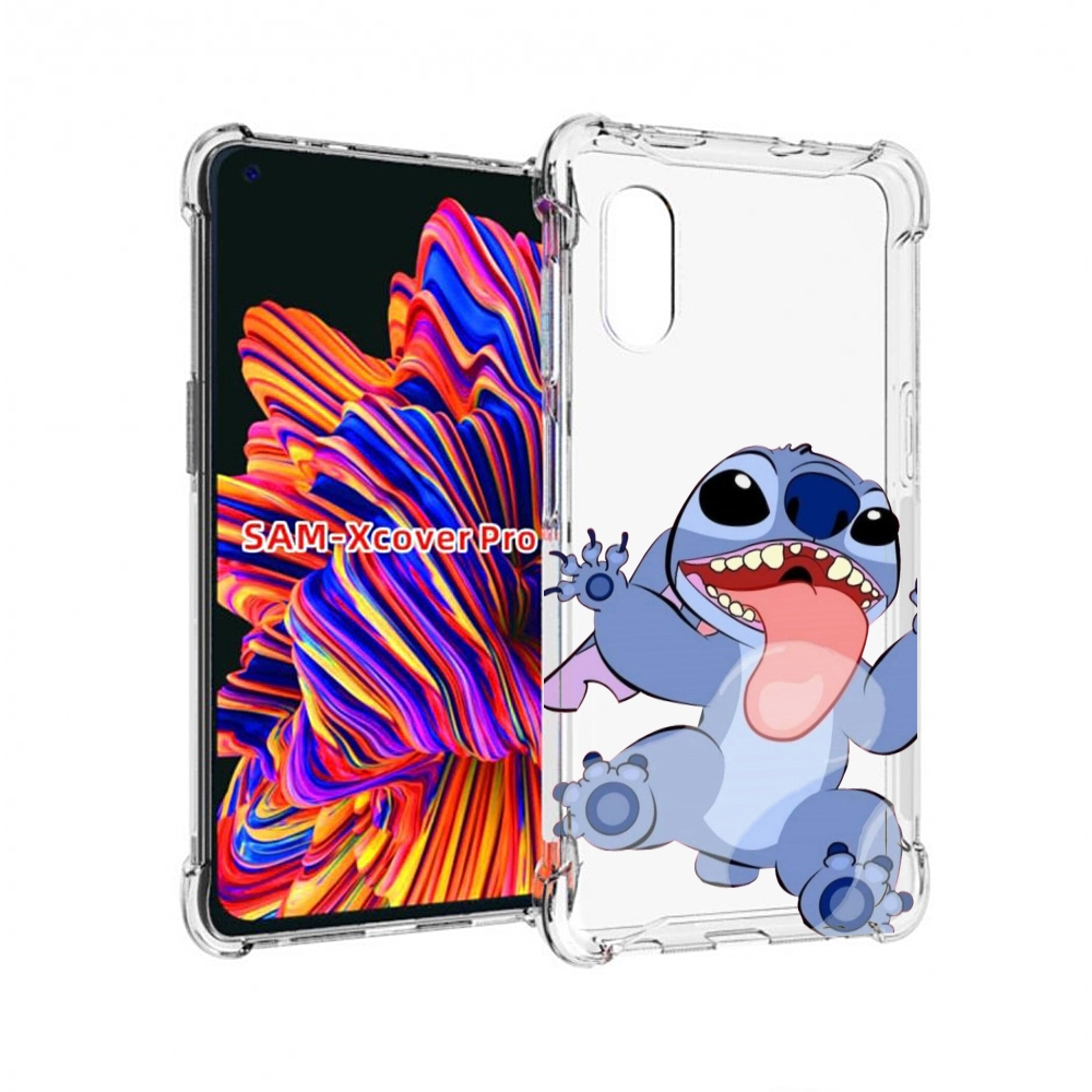 

Чехол MyPads большой-стич для Samsung Galaxy Xcover Pro 1, Прозрачный, Tocco
