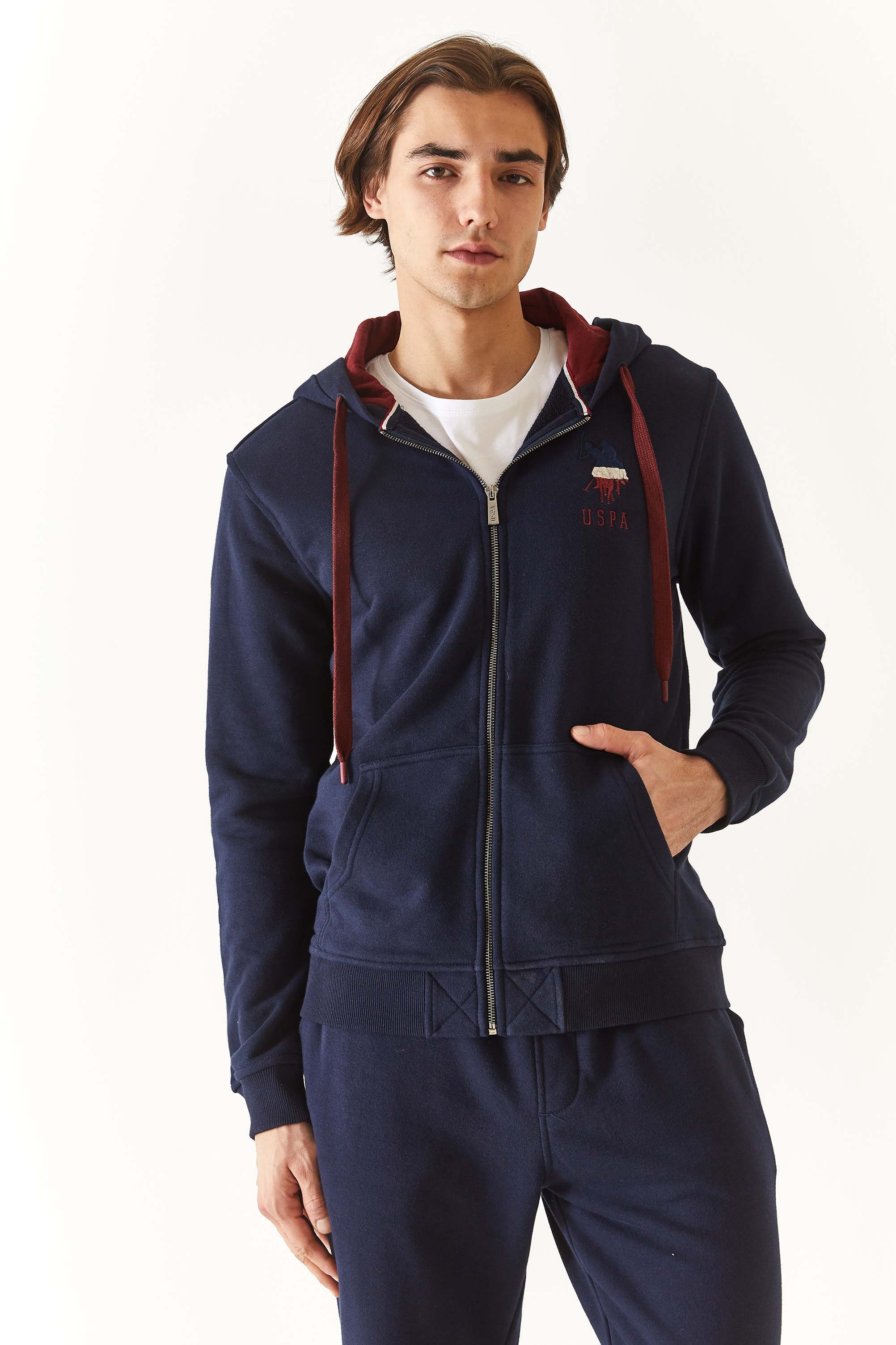 

Толстовка мужская U.S. POLO Assn. G081SZ0820PERUS синяя L, Синий, G081SZ0820PERUS