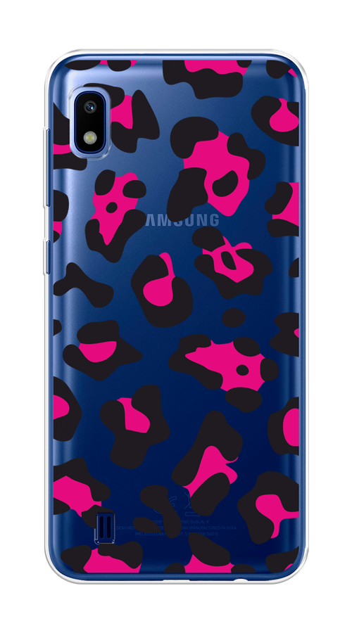 

Чехол на Samsung Galaxy A10 "Pink cow spots", Черный;розовый, 27950-1