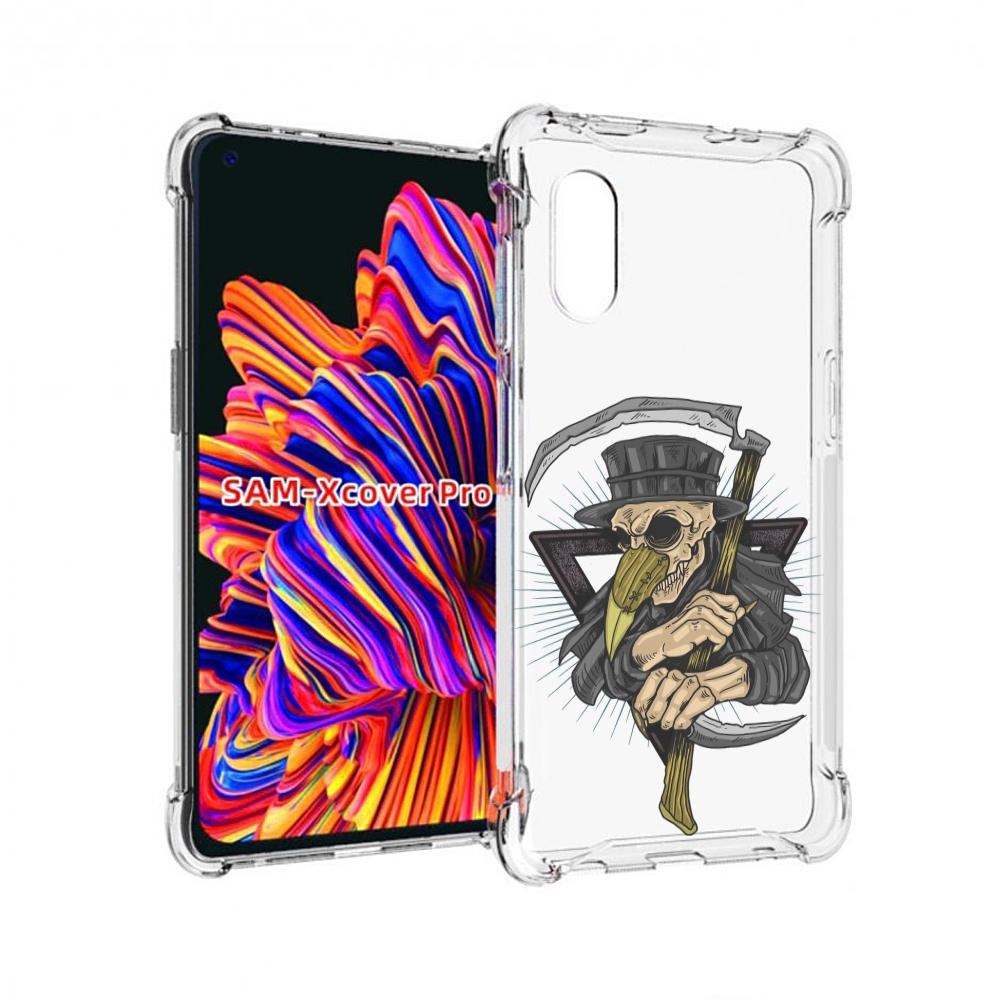 

Чехол MyPads борец-с-чумой для Samsung Galaxy Xcover Pro 1, Прозрачный, Tocco