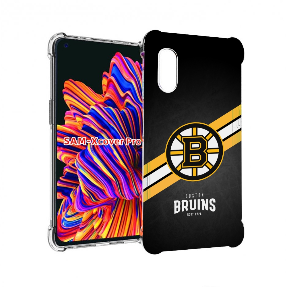 Чехол MyPads бостон-брюингс мужской для Samsung Galaxy Xcover Pro 1