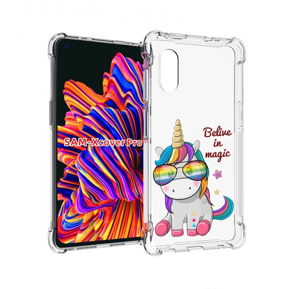 

Чехол MyPads верю-в-магию детский для Samsung Galaxy Xcover Pro 1, Прозрачный, Tocco