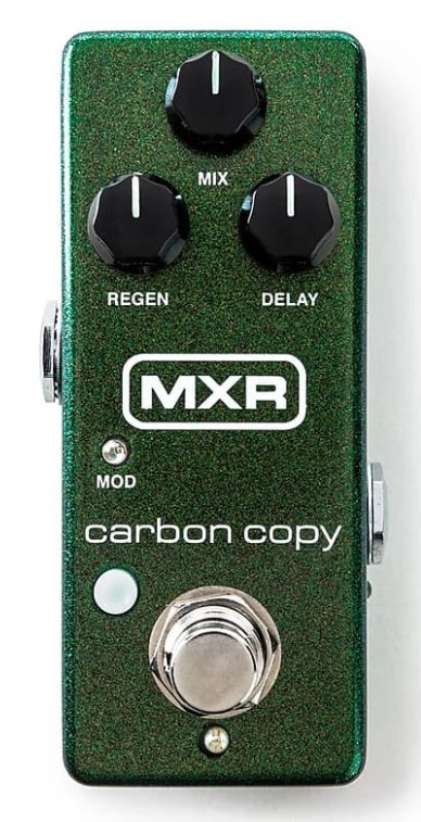 Педаль эффектов для электрогитары Dunlop M299G1 MXR Carbon Copy Mini Analog Delay