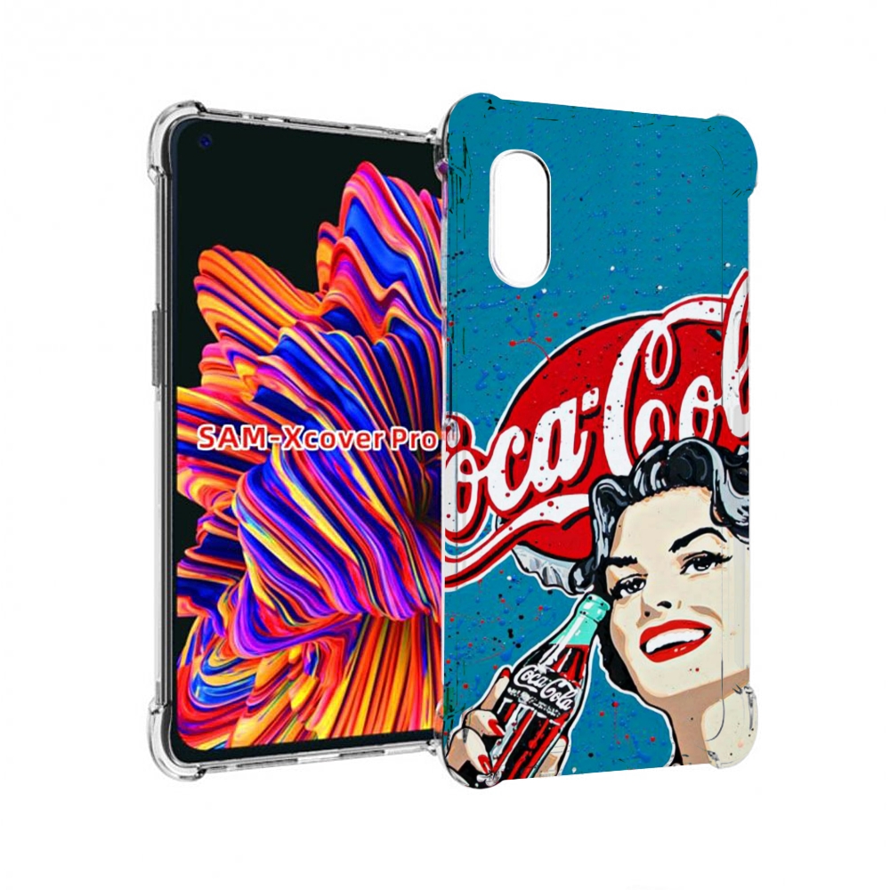 

Чехол MyPads вкусная кола картинка для Samsung Galaxy Xcover Pro 1, Прозрачный, Tocco