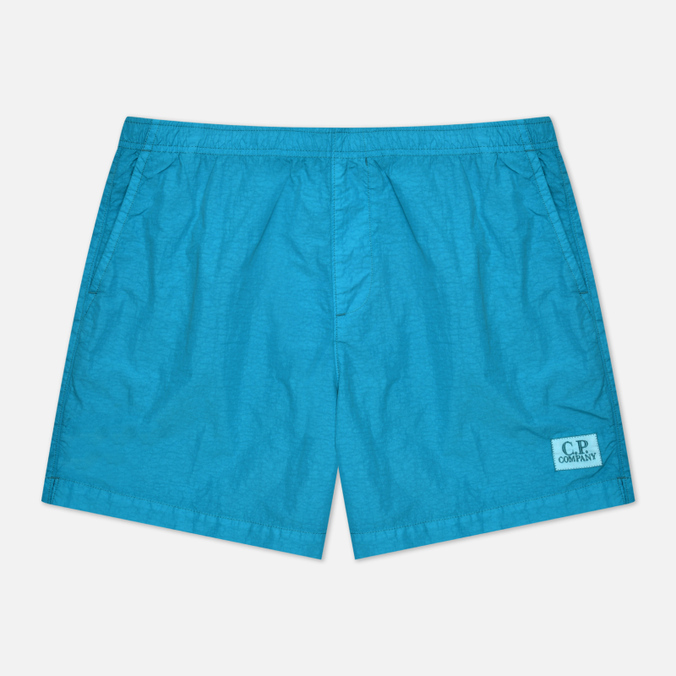 

Мужские шорты C.P. Company Flatt Nylon Swim голубой, Размер 52, Flatt Nylon Swim