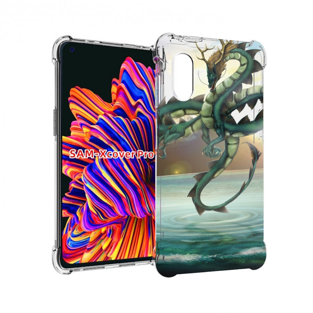 

Чехол MyPads водяной-дракон для Samsung Galaxy Xcover Pro 1, Прозрачный, Tocco