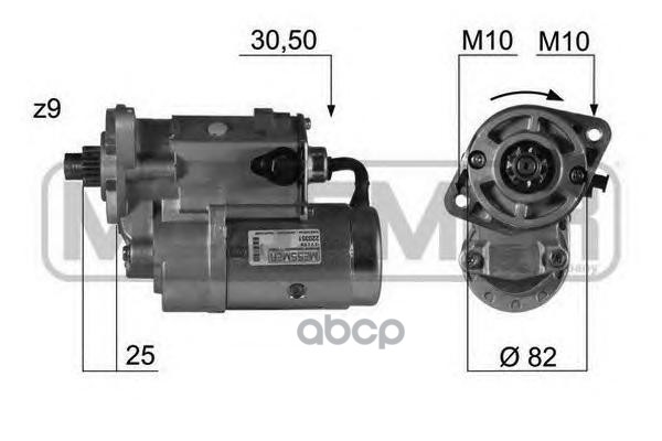 

Стартер ERA 12V 2 Kw 220351