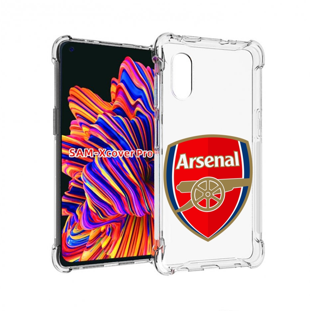 

Чехол MyPads ФК Арсенал логотип для Samsung Galaxy Xcover Pro 1, Прозрачный, Tocco