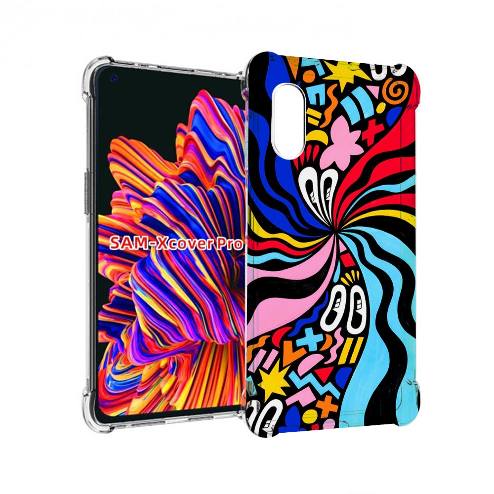

Чехол MyPads волнистая-абстракция для Samsung Galaxy Xcover Pro 1, Прозрачный, Tocco