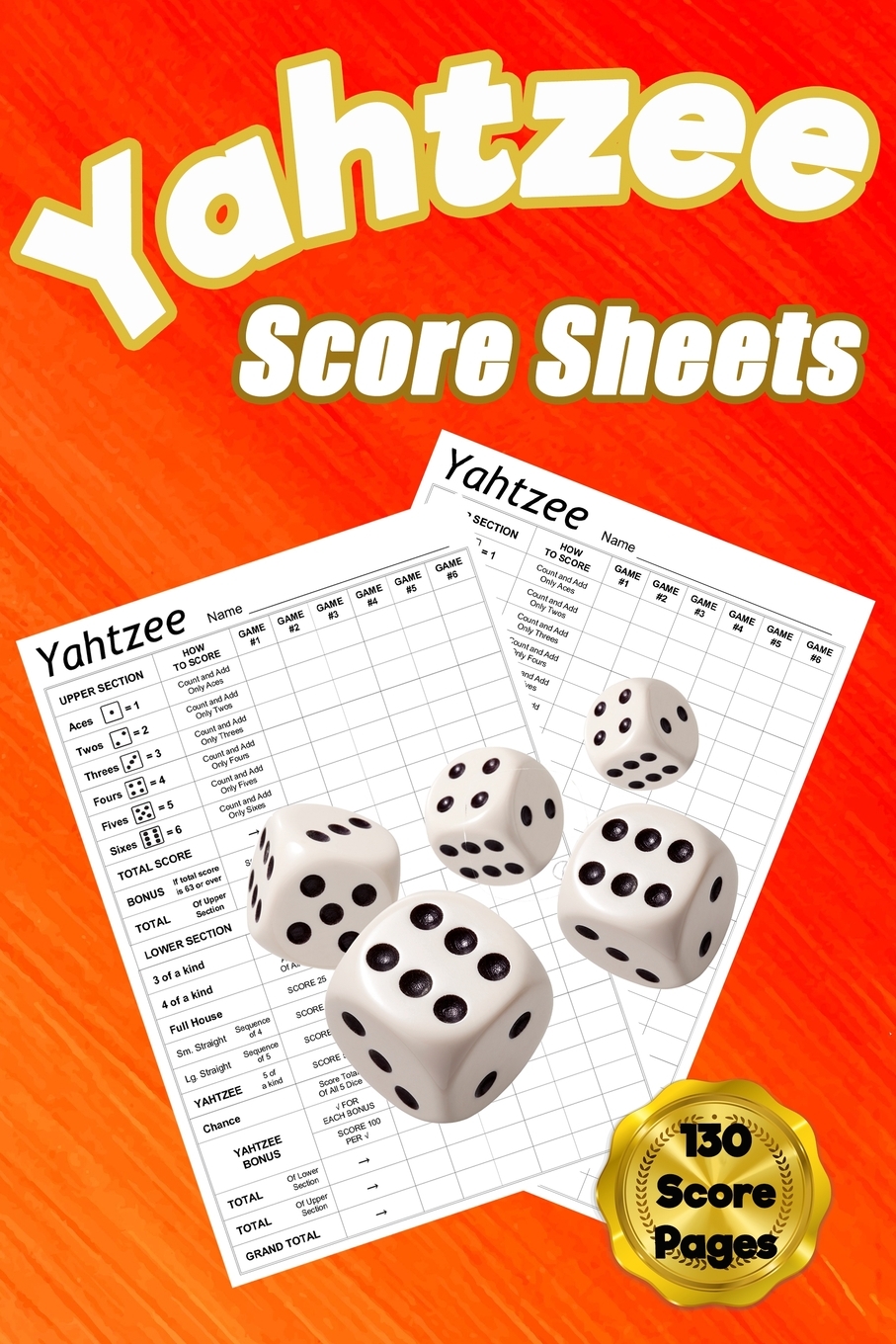 

Yahtzee Score Sheets