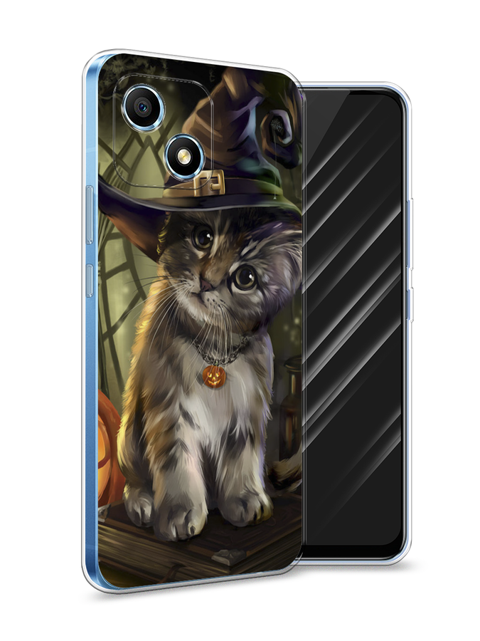 

Чехол Awog на Honor Play 30 "Кот на Хэллоуин", Разноцветный, 6108750-2