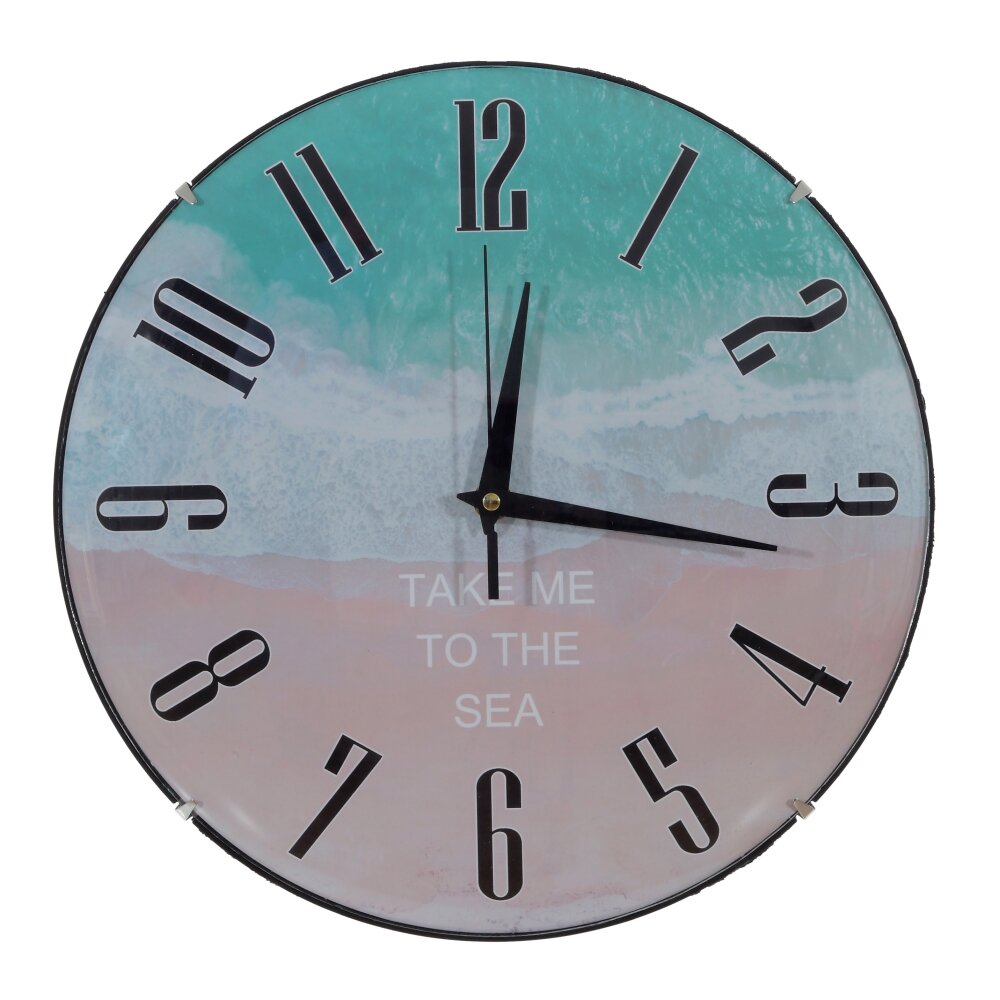 Часы настенные интерьерные пластик ALAT Home Морской бриз 30х3х30см 765178