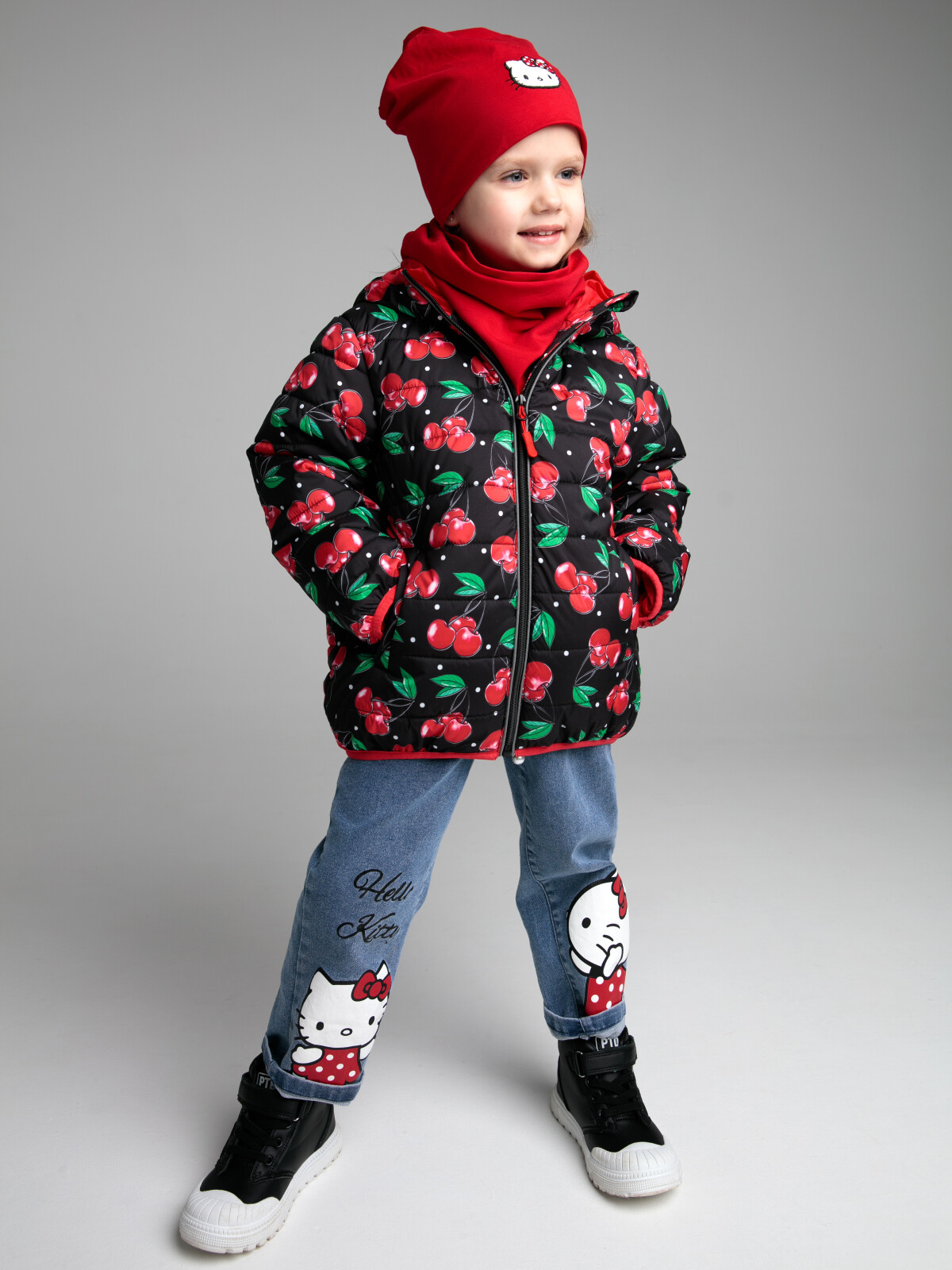 

Куртка детская PlayToday Kids 12322065, разноцветный, 122, 12322065