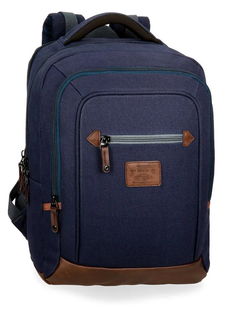 

Рюкзак для ноутбука мужской Pepe Jeans London Arblay 15,6" navy, Синий, Arblay