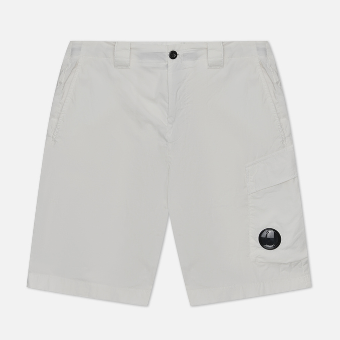 

Мужские шорты C.P. Company 50 Fili Stretch Utility Garment Dyed белый, Размер 48, 50 Fili Stretch Utility Garment Dyed