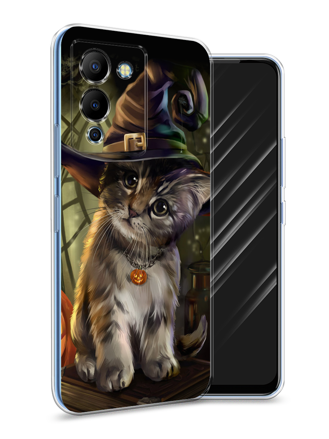 

Чехол Awog на Infinix Note 12 G96 "Кот на Хэллоуин", Разноцветный, 3101550-2