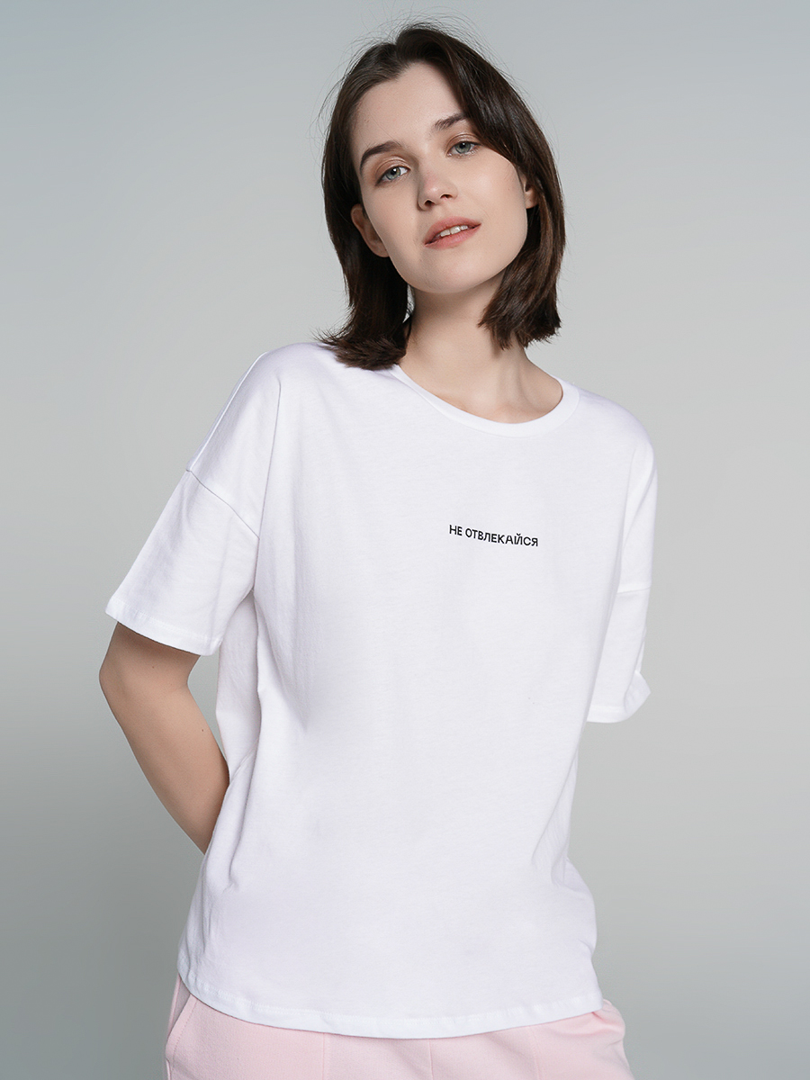 

Футболка женская ТВОЕ 80132 белая XS