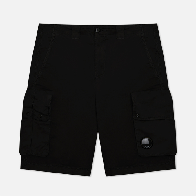 

Мужские шорты C.P. Company Twill Stretch Cargo Garment Dyed чёрный, Размер 54, Черный, Twill Stretch Cargo Garment Dyed