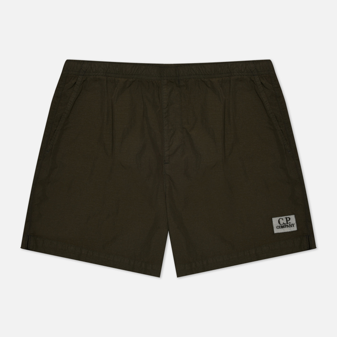 

Мужские шорты C.P. Company Flatt Nylon Swim оливковый, Размер 52, Flatt Nylon Swim
