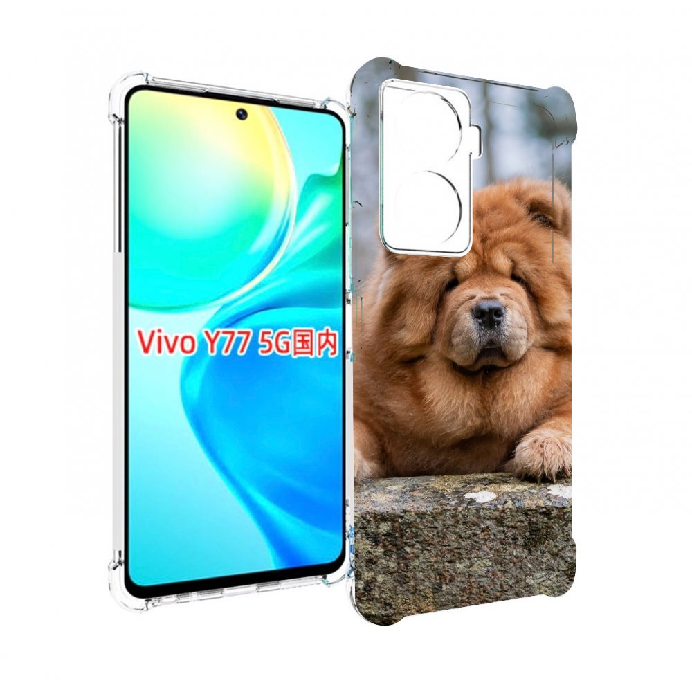 

Чехол MyPads чау чау для Vivo Y77 5G, Прозрачный, Tocco