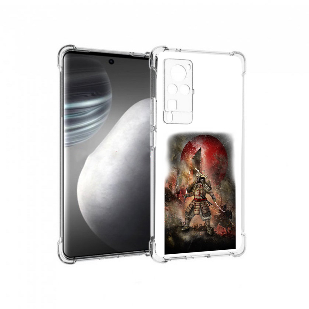 

Чехол MyPads Tocco для Vivo X60 pro китайскийвоин (PT226972.385.388), Прозрачный, Tocco