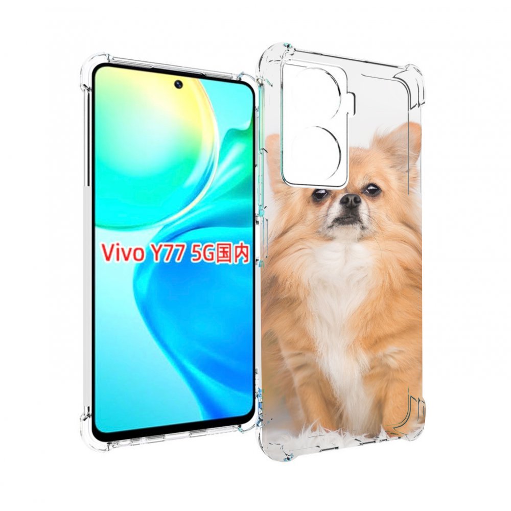 

Чехол MyPads чихуа хуа для Vivo Y77 5G, Прозрачный, Tocco