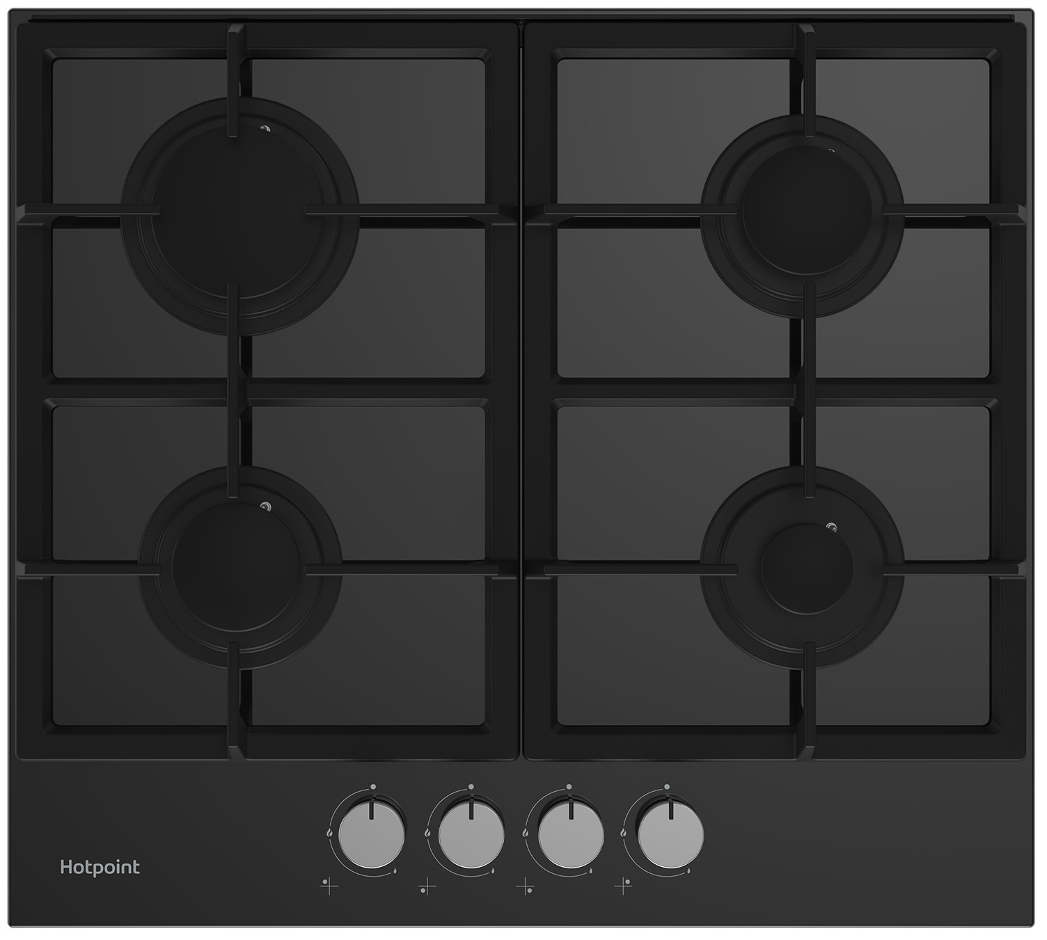 

Встраиваемая варочная панель газовая Hotpoint G 61F/BK черный, G 61F/BK