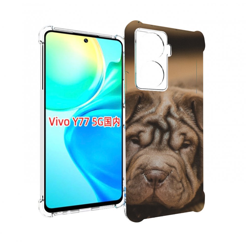 

Чехол MyPads шарпеи для Vivo Y77 5G, Прозрачный, Tocco