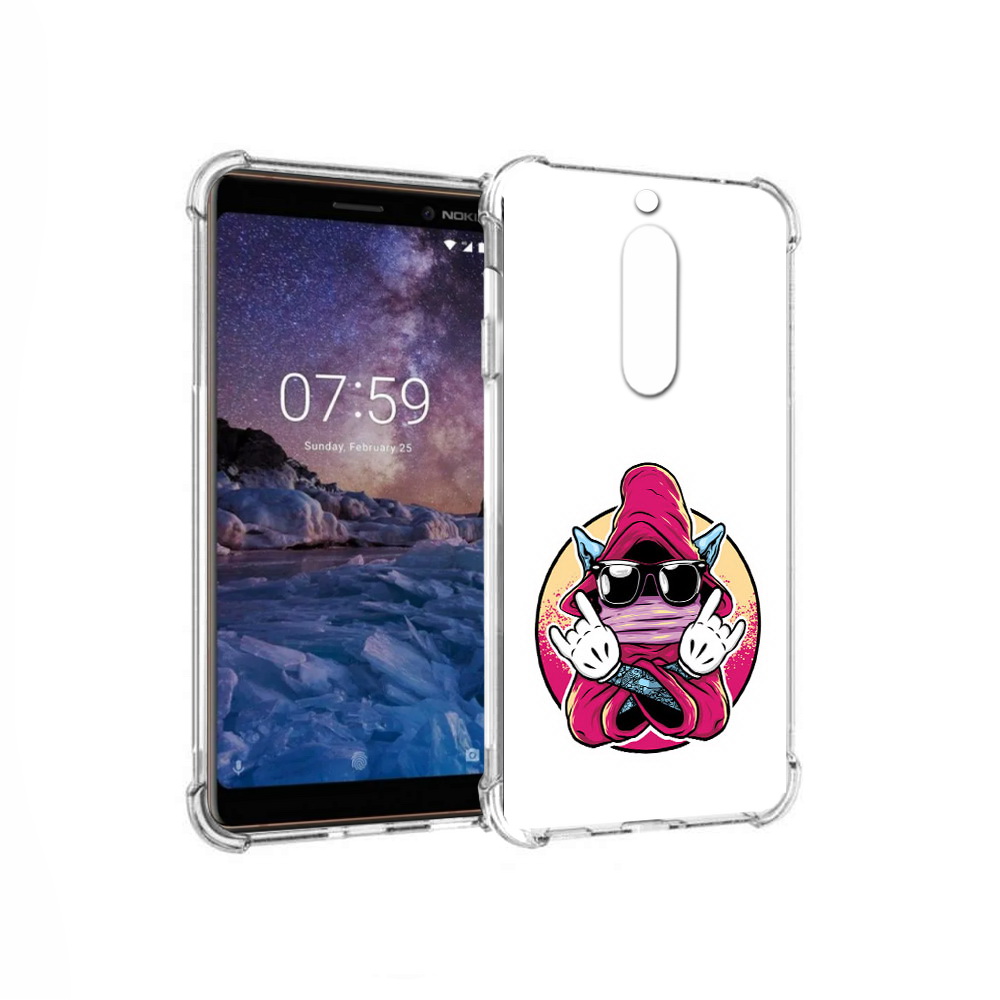 

Чехол MyPads Tocco для Nokia 7 йоу (PT95887.123.382), Прозрачный, Tocco