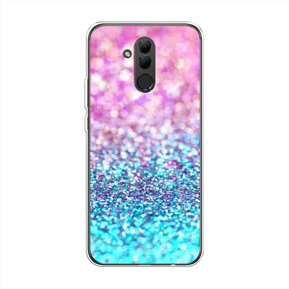 

Чехол Awog "Розово-голубые глиттеры рисунок" для Huawei Mate 20 Lite