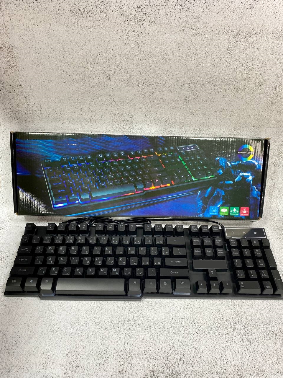 Проводная игровая клавиатура MRM K-170A Black 99000₽