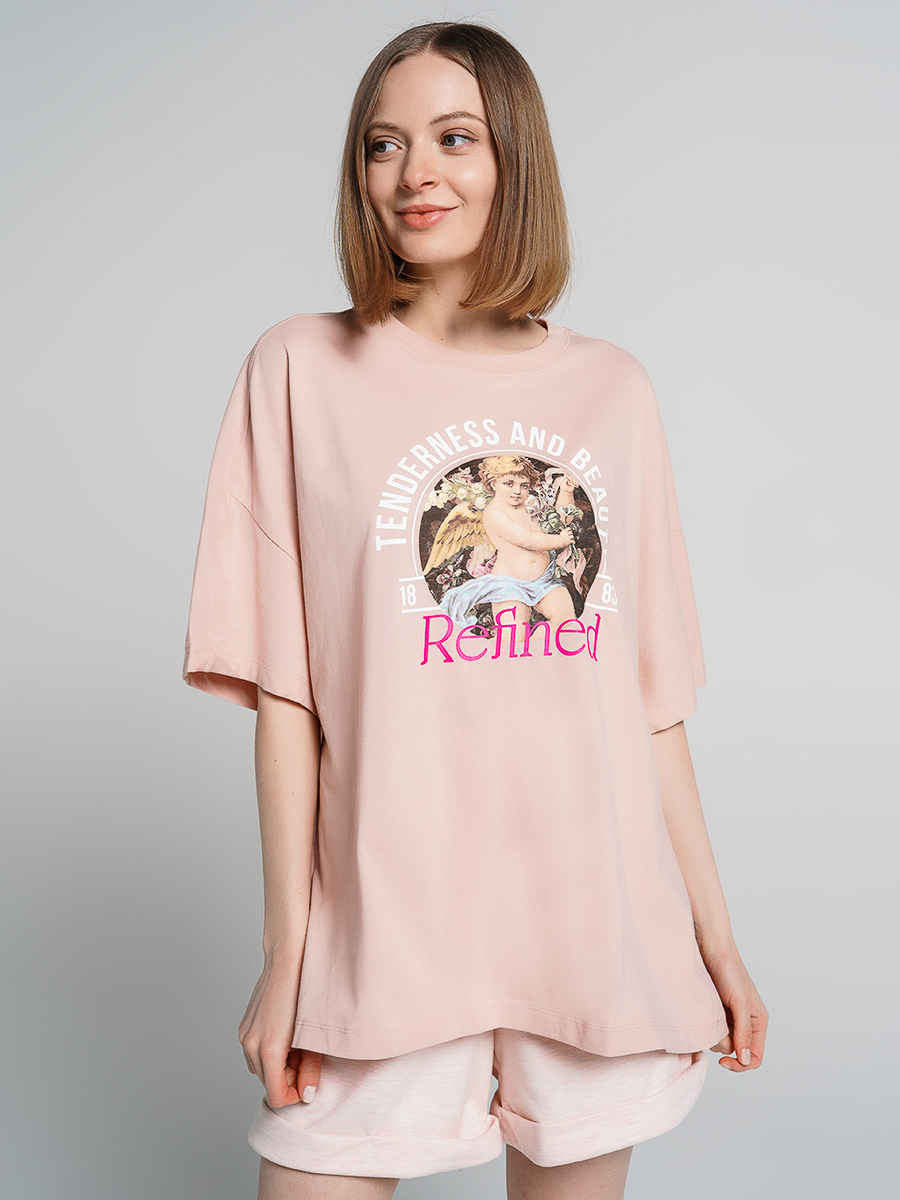 

Футболка женская ТВОЕ 80765 розовая XL, 80765