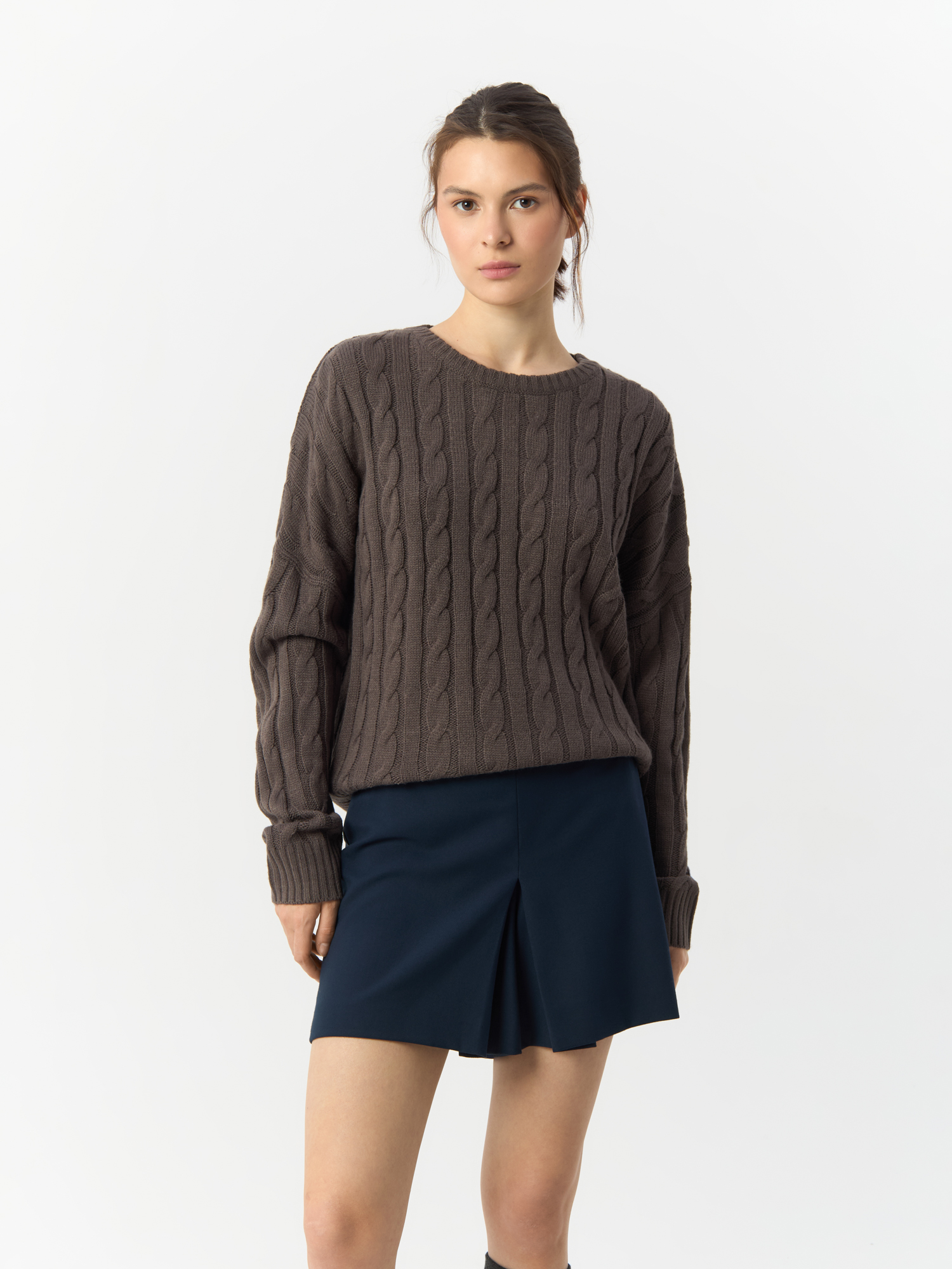 Свитер женский Bench Knitwear Crew Cecily Charcoal BN4F122183BS2ABL угольный 10 4190₽