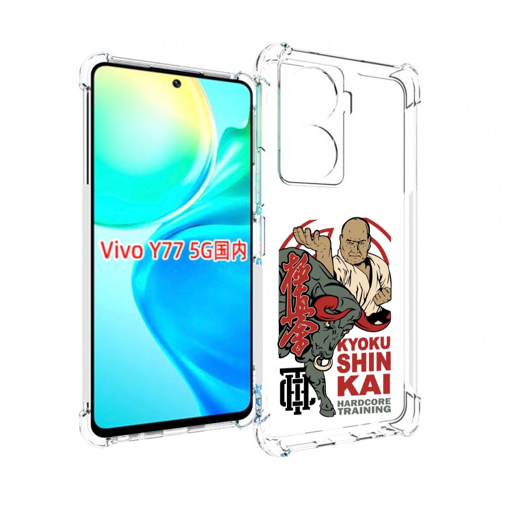 

Чехол MyPads единоборства рисунок для Vivo Y77 5G, Прозрачный, Tocco