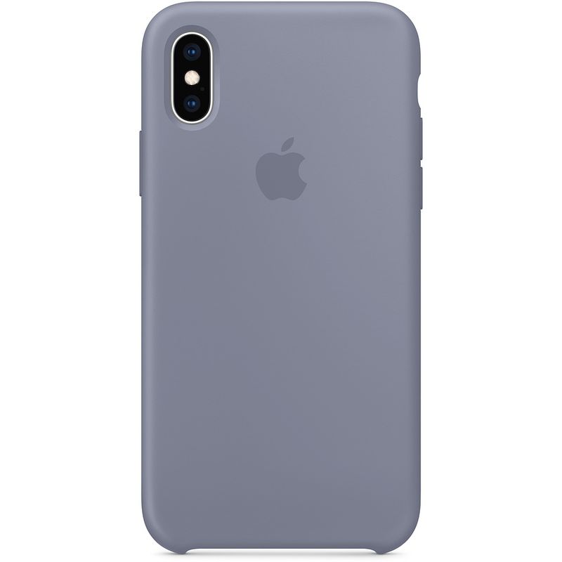 фото Клип-кейс apple silicone case для iphone xs «тёмная лаванда»