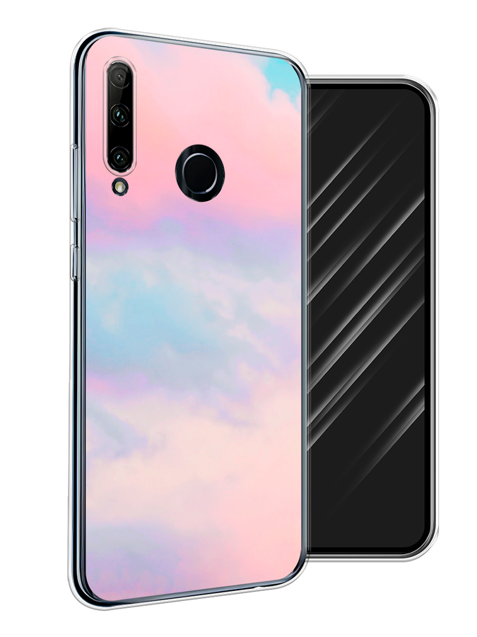 

Чехол Awog на Honor 20 Lite 2019 "Розовые облака", Розовый;фиолетовый, 68950-3