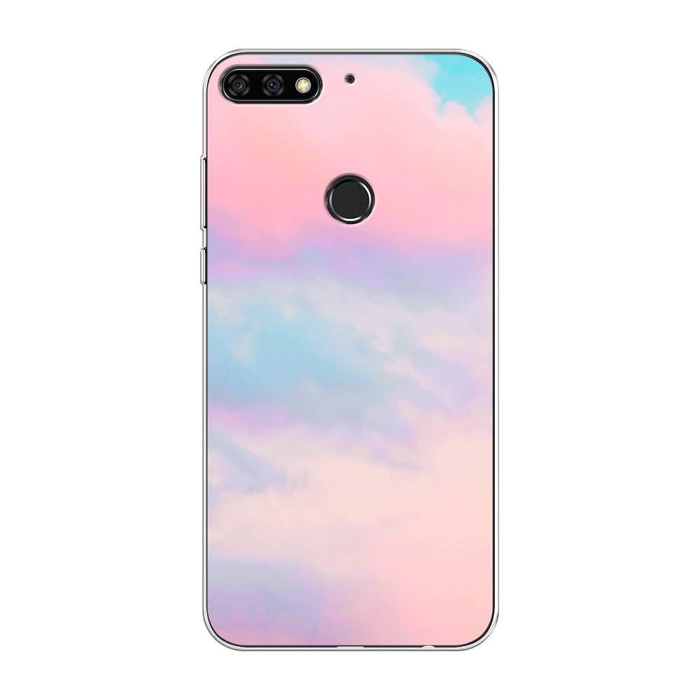 

Чехол Awog на Honor 7C Pro "Розовые облака", Розовый;фиолетовый, 65550-3