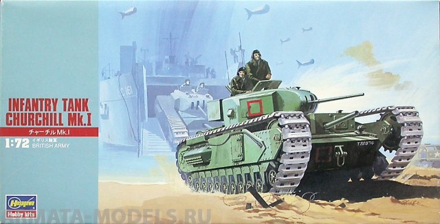 фото 31127 танк infantry tank churchill mk.i hasegawa