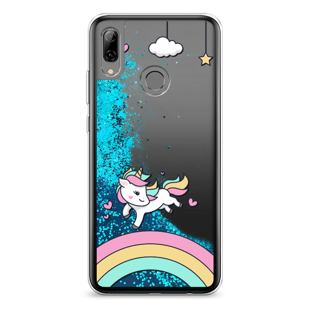 

Чехол Awog на Honor 10 Lite/Huawei P Smart 2019 "Единорог на радуге", Разноцветный, 67293-1