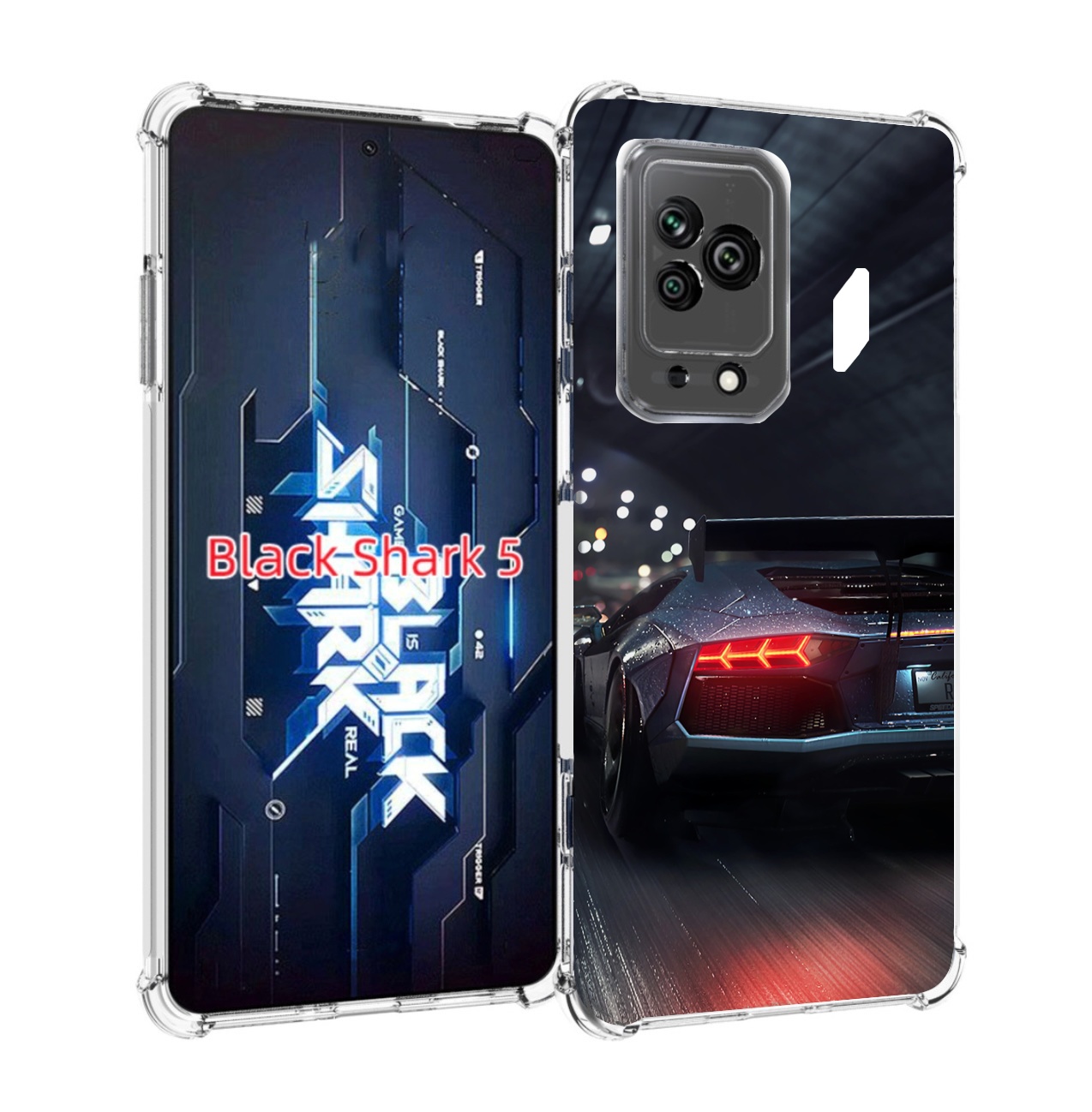 

Чехол MyPads Ламба мужской для Xiaomi Black Shark 5, Прозрачный, Tocco
