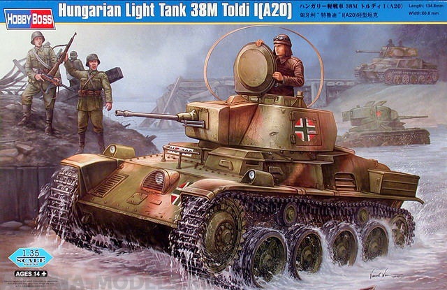 82477 Легкий танк Hungarian Light Tank 38M Toldi I A20