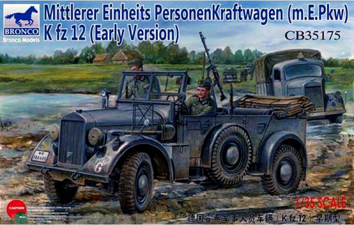 

CB35175 Армейский автомобиль Mittlerer Einheits Personenkraftwagen Bronco Models 1/35