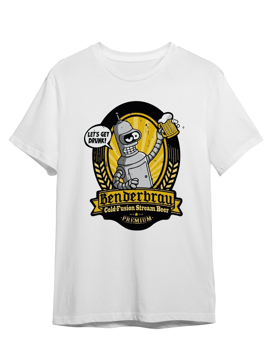

Футболка унисекс СувенирShop Futurama/Футурама 7 белая S (44-46), Белый, "Futurama/Футурама" 7
