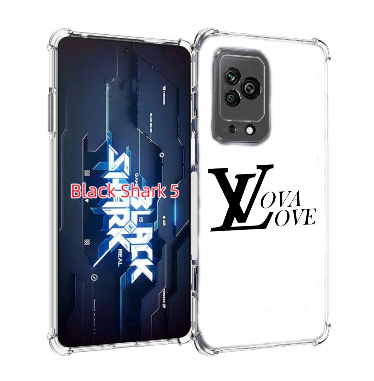 

Чехол MyPads Лова-лове для Xiaomi Black Shark 5, Прозрачный, Tocco