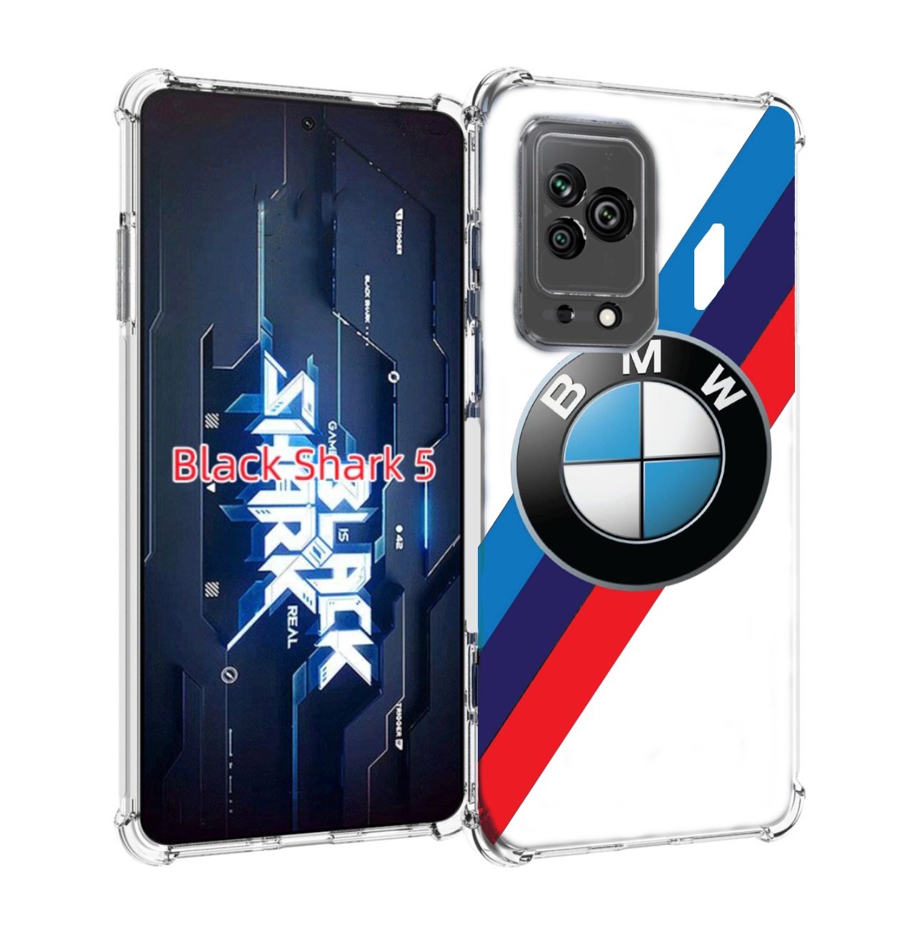 

Чехол MyPads Лого-BMW мужской для Xiaomi Black Shark 5, Прозрачный, Tocco
