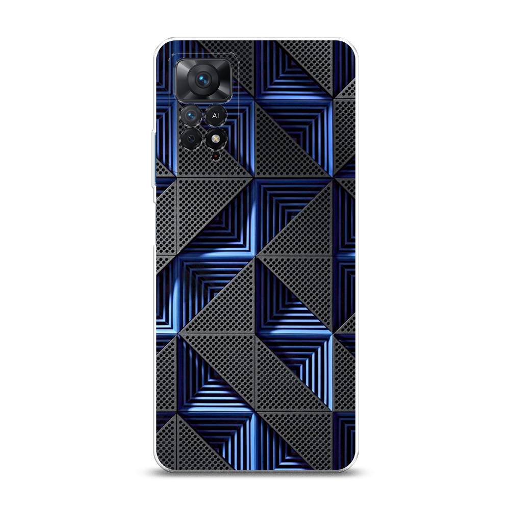 

Чехол на Xiaomi Redmi Note 11 Pro/11 Pro 5G/11E Pro "IBM", Серый;синий, 314750-3