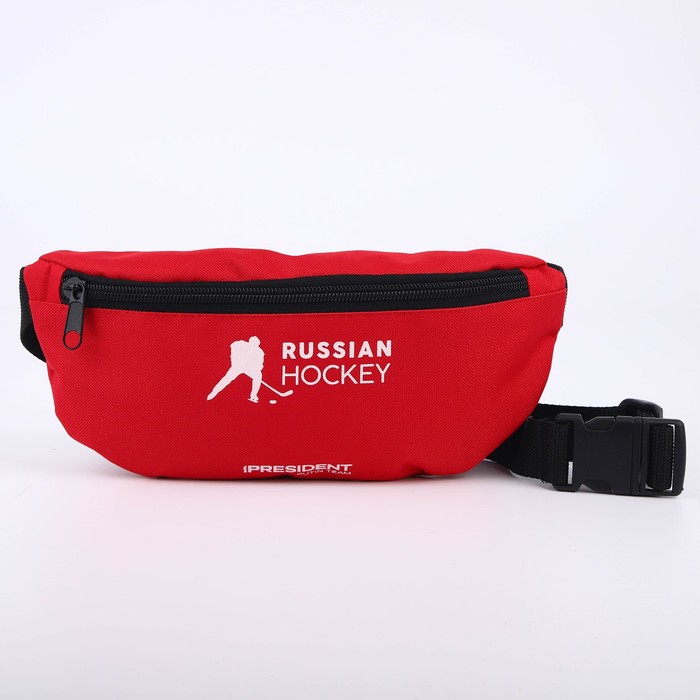 Поясная сумка унисекс NoBrand Mr. President Putin team, красный