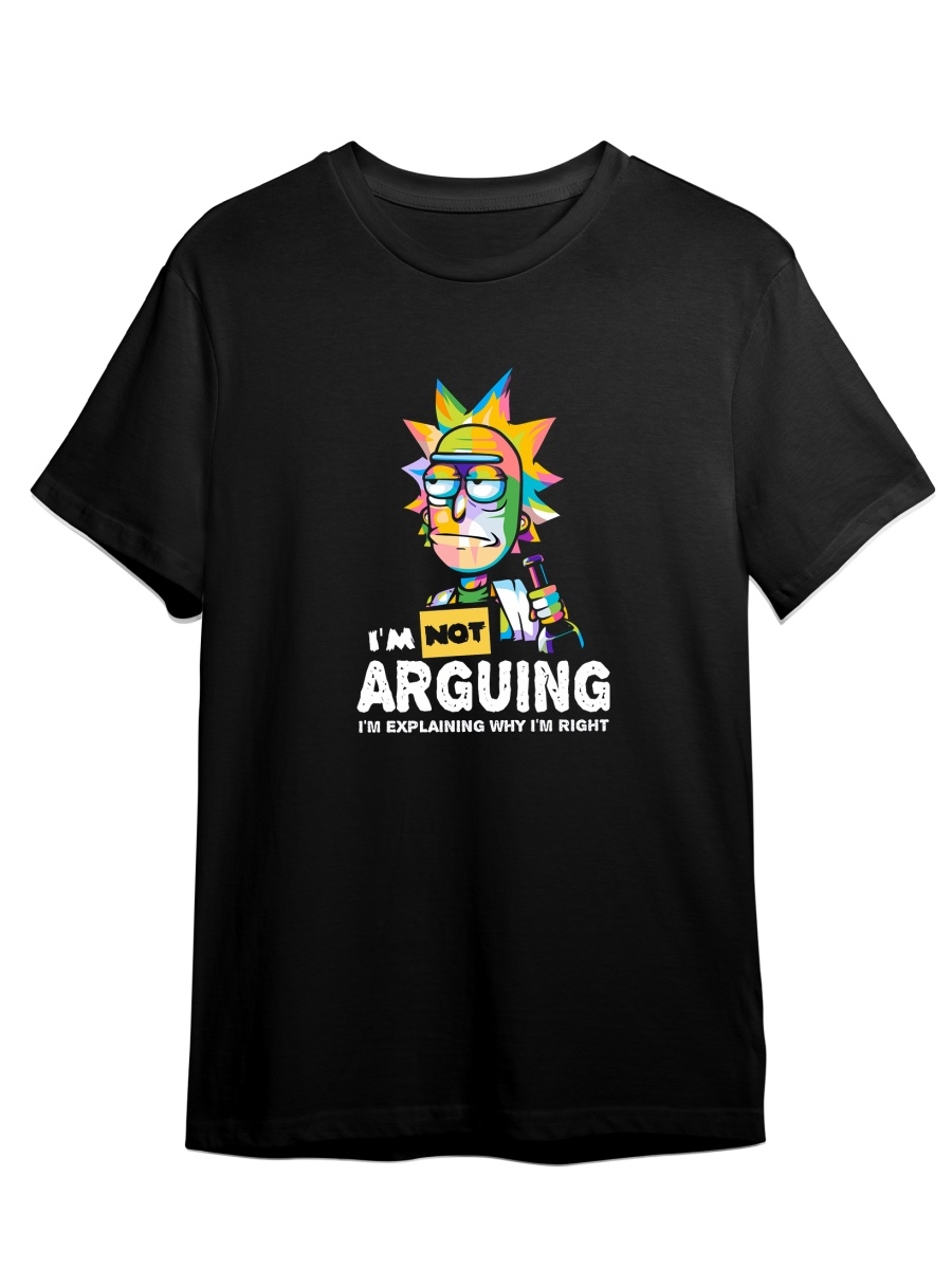 

Футболка унисекс СувенирShop Рик и Морти/Rick and Morty 1 черная S (44-46), Черный, "Рик и Морти/Rick and Morty" 1