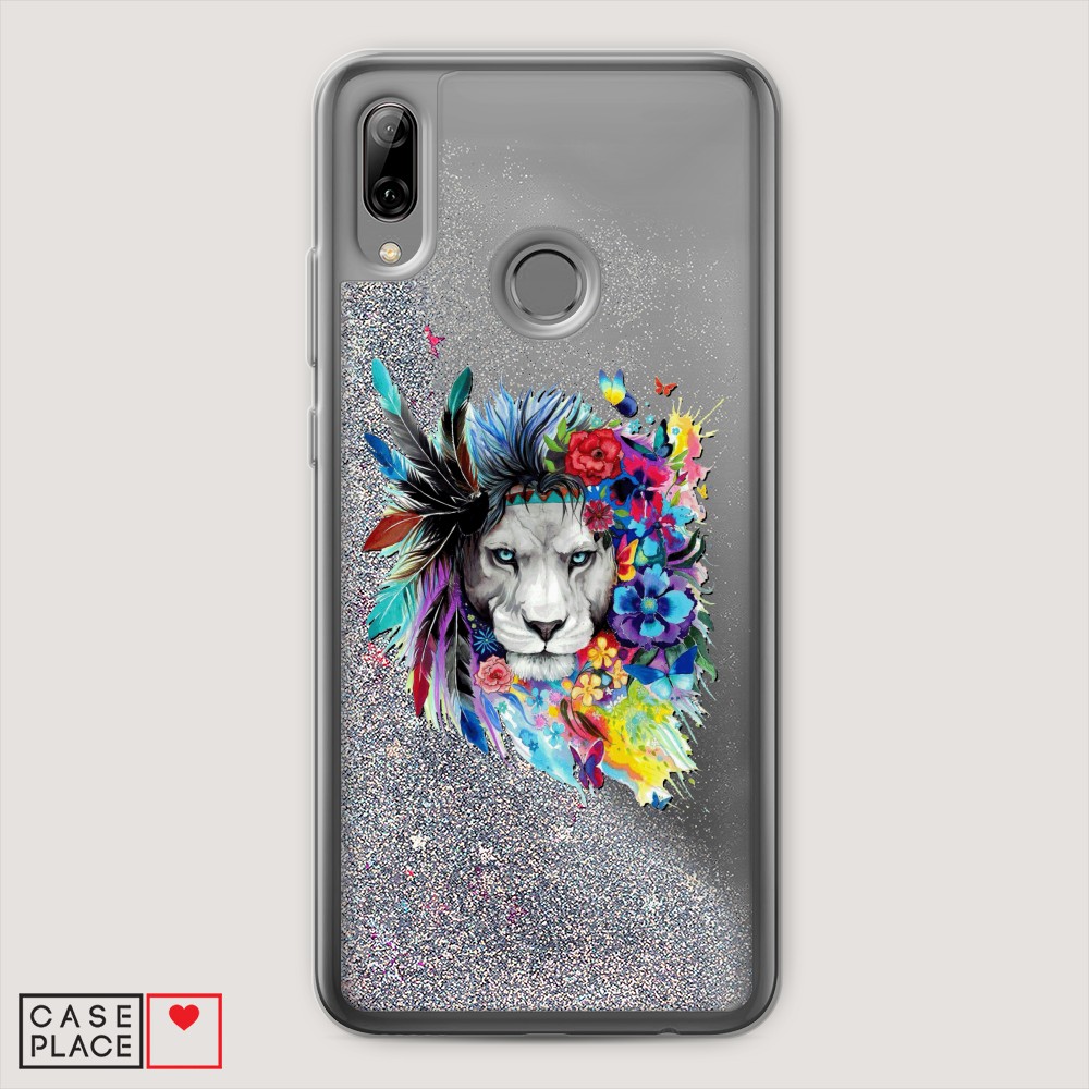 

Чехол Awog на Huawei P Smart 2019/Honor 10 Lite "Гавайский лев", Разноцветный, 67291-1