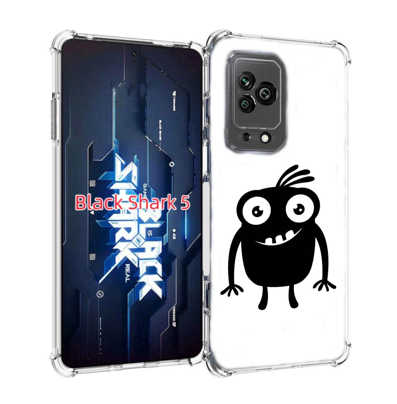 

Чехол MyPads Масяня для Xiaomi Black Shark 5, Прозрачный, Tocco